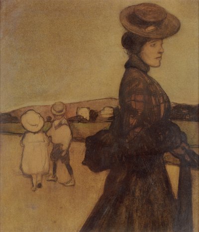 The Governess by Maxime Pierre Jules Dethomas